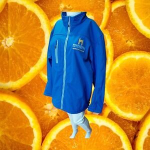 Clique Misericordia University Fleece‎ Lined Jacket Blue Men's Large